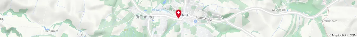 Kartendarstellung des Standorts für Lebens-Apotheke Raab in 4760 Raab